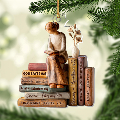 God Says I Am Ornament