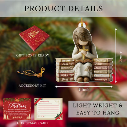 God Says I Am Ornament