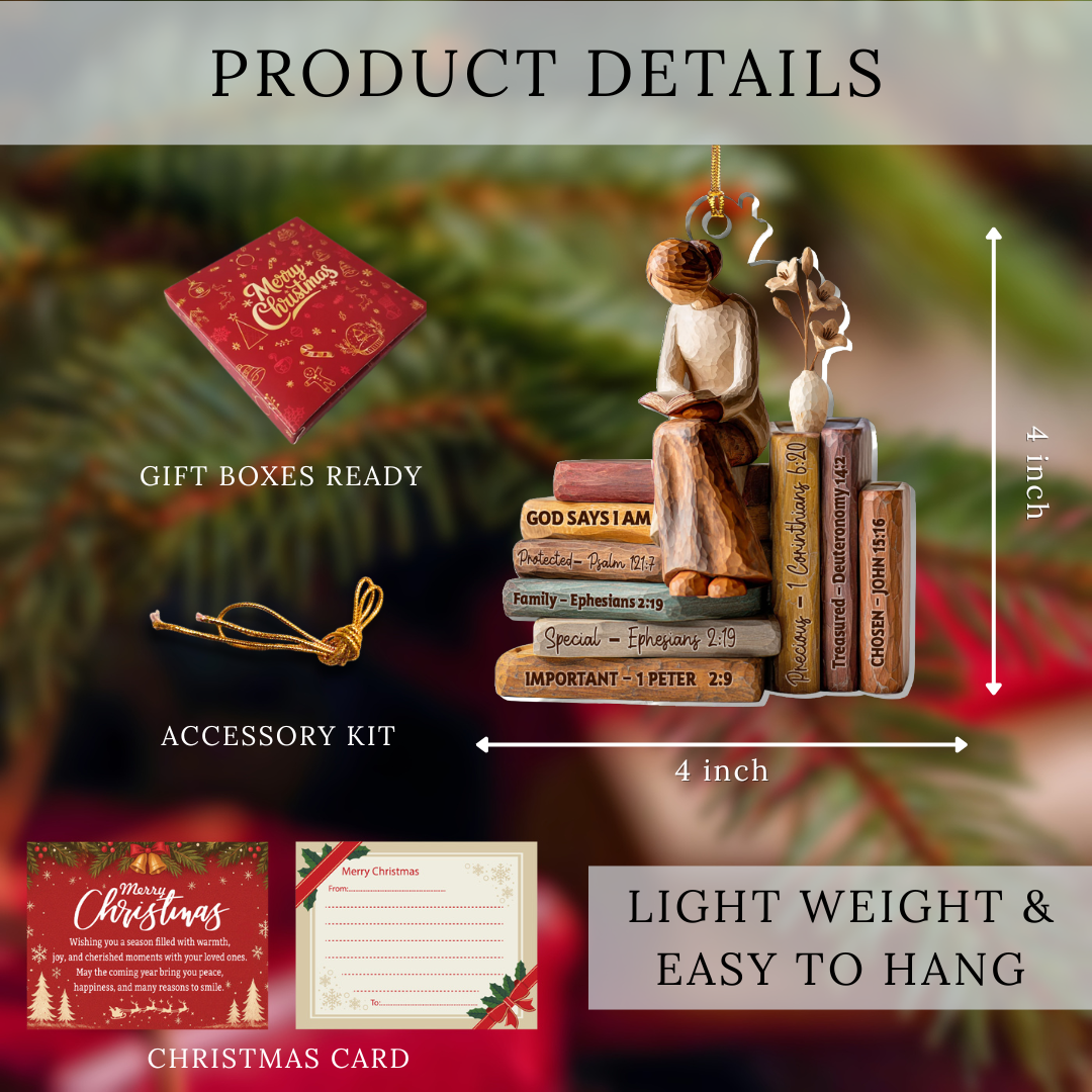 God Says I Am Ornament