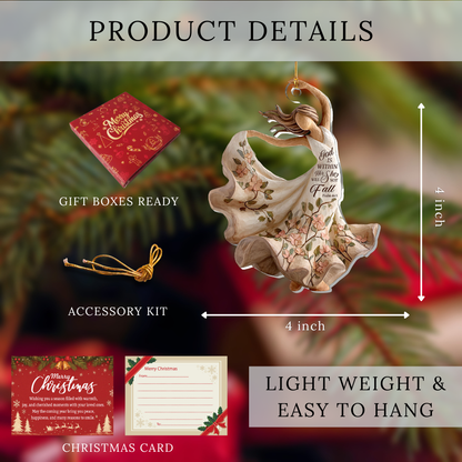 God Is Within Her She Will Not Fall Ornament