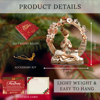 My Daily Bible Affirmations Ornament