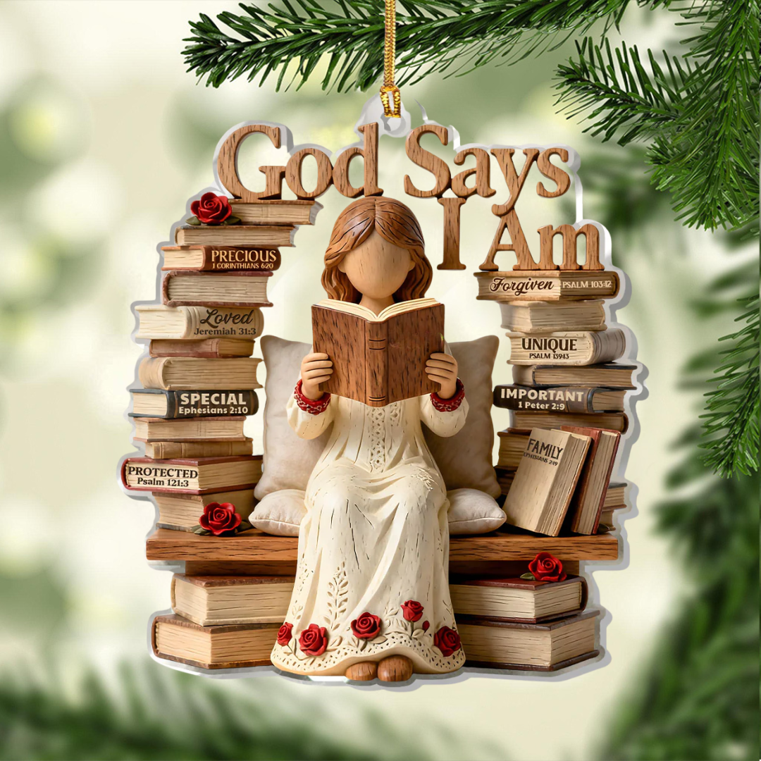 God Says I Am Ornament