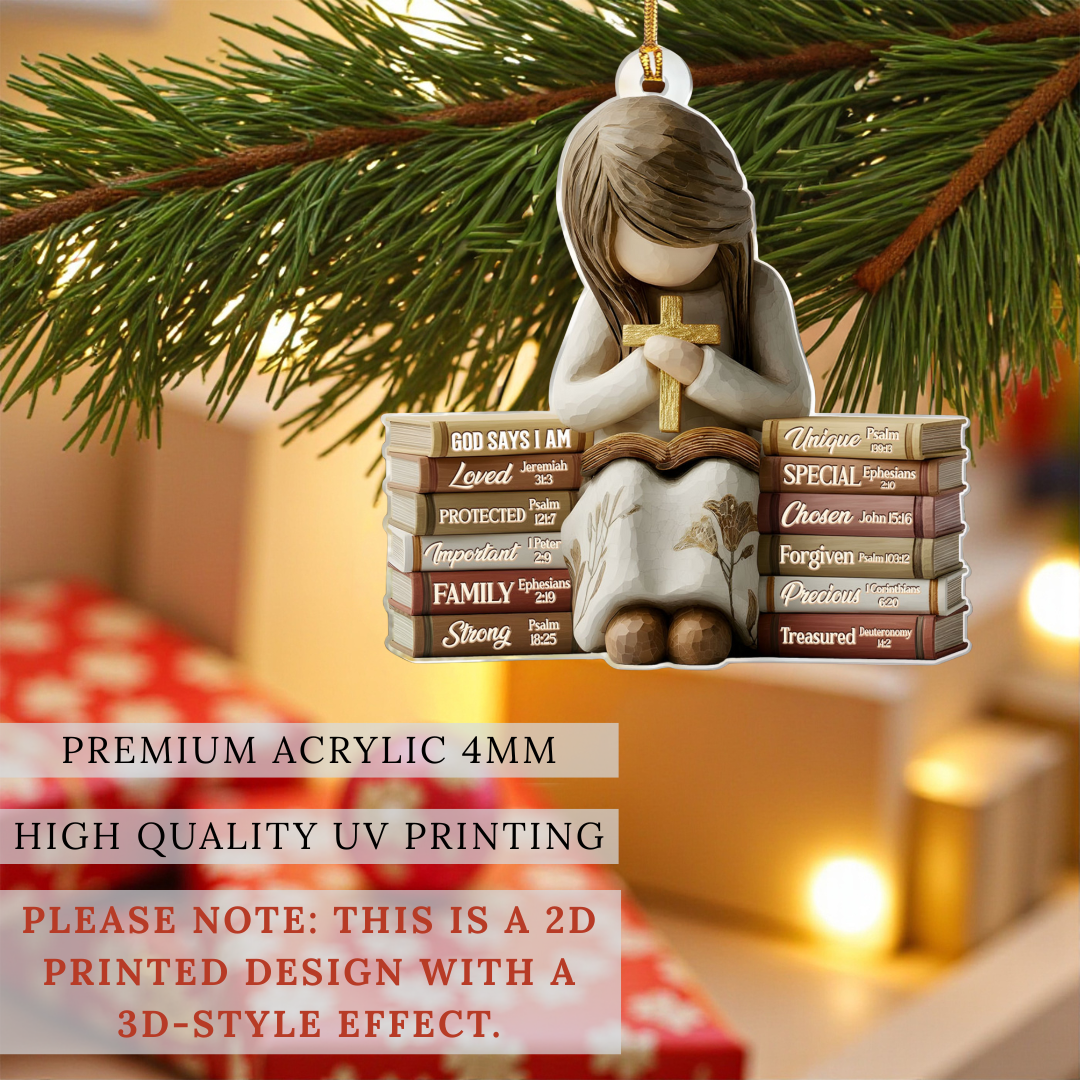 God Says I Am Ornament