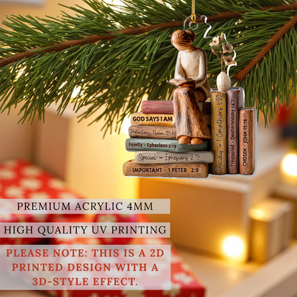 God Says I Am Ornament