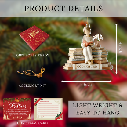 God Says I Am Ornament