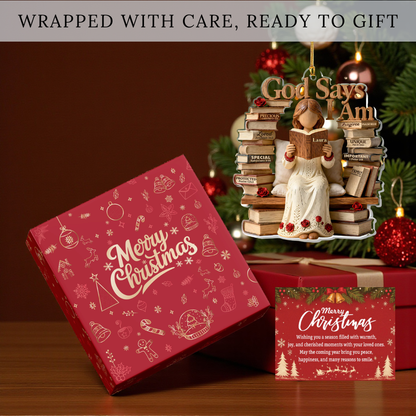 God Says I Am Ornament