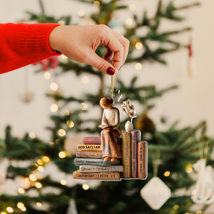 God Says I Am Ornament