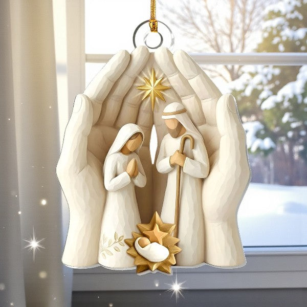 Nativity of Faith Ornament