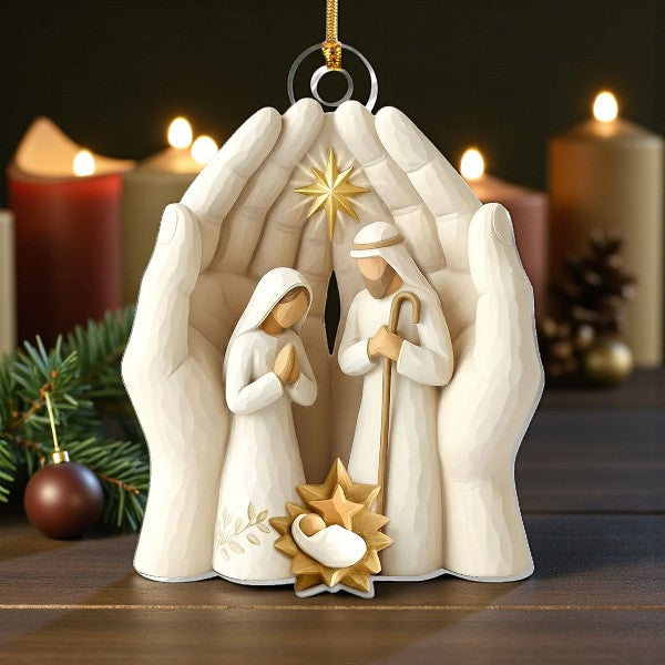 Nativity of Faith Ornament