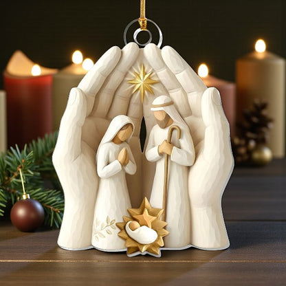 Nativity of Faith Ornament