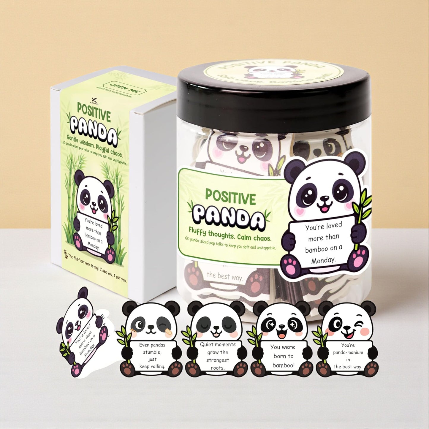 Positive Panda Jar