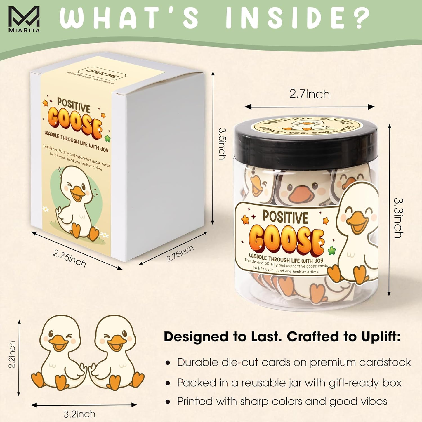 Positive Goose Jar