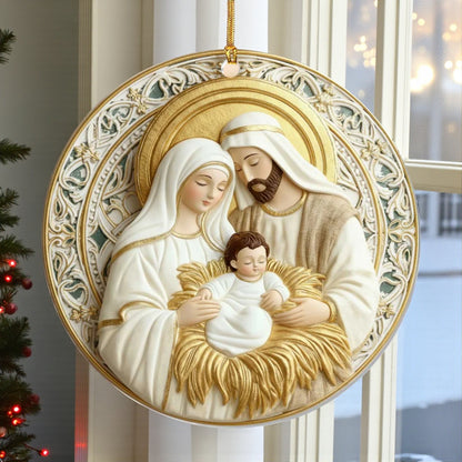 Sacred Light of Bethlehem Ornament