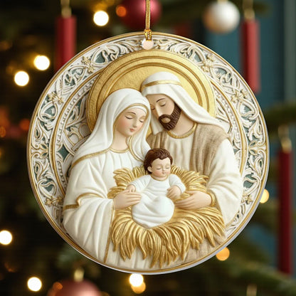 Sacred Light of Bethlehem Ornament