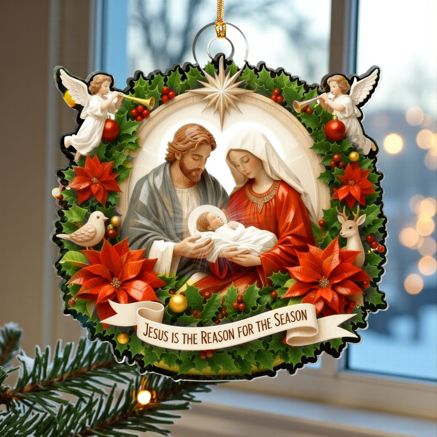 The Holy Season Ornament