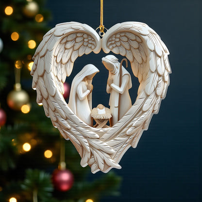 Wings Of Holy Night Ornament