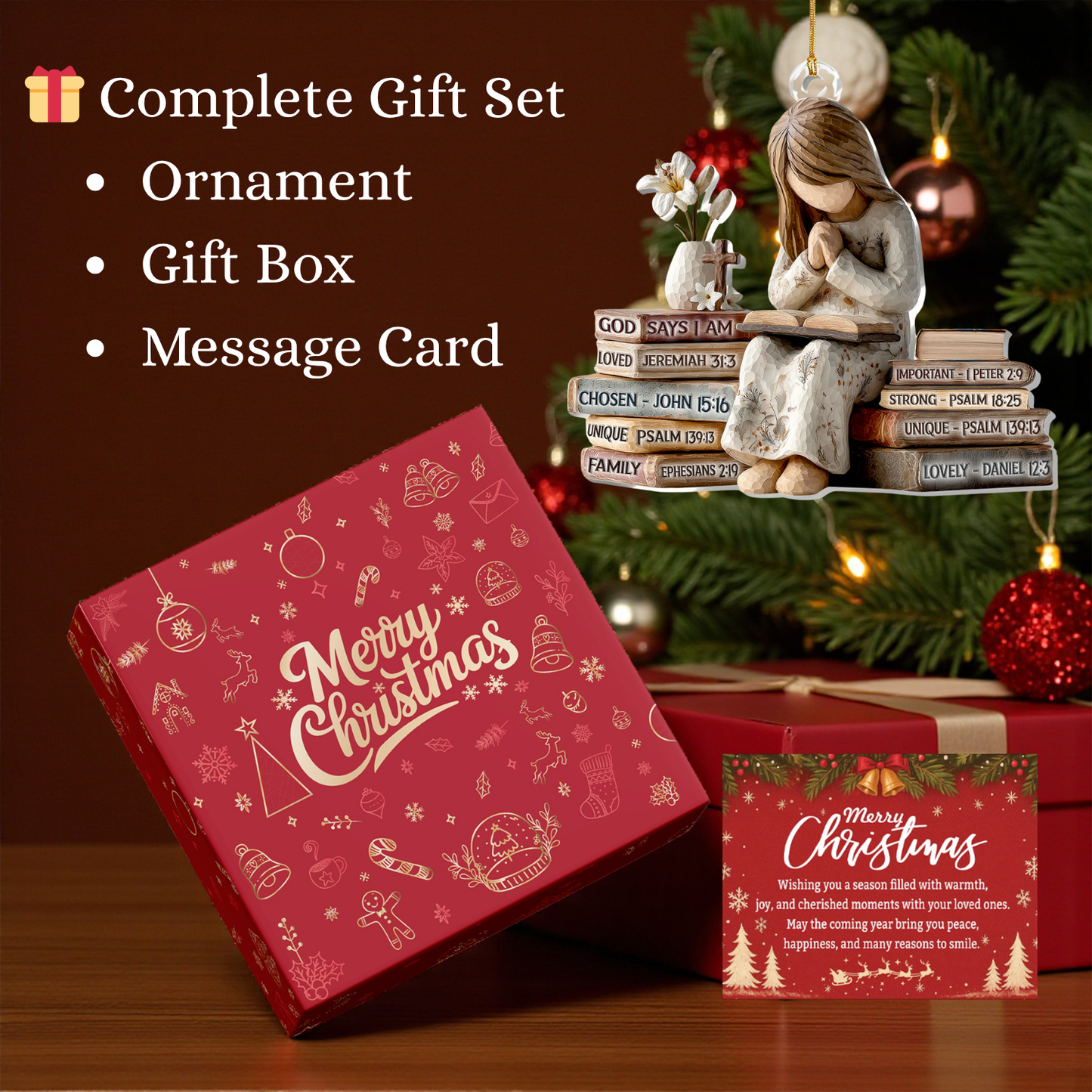 God Says I Am Ornament