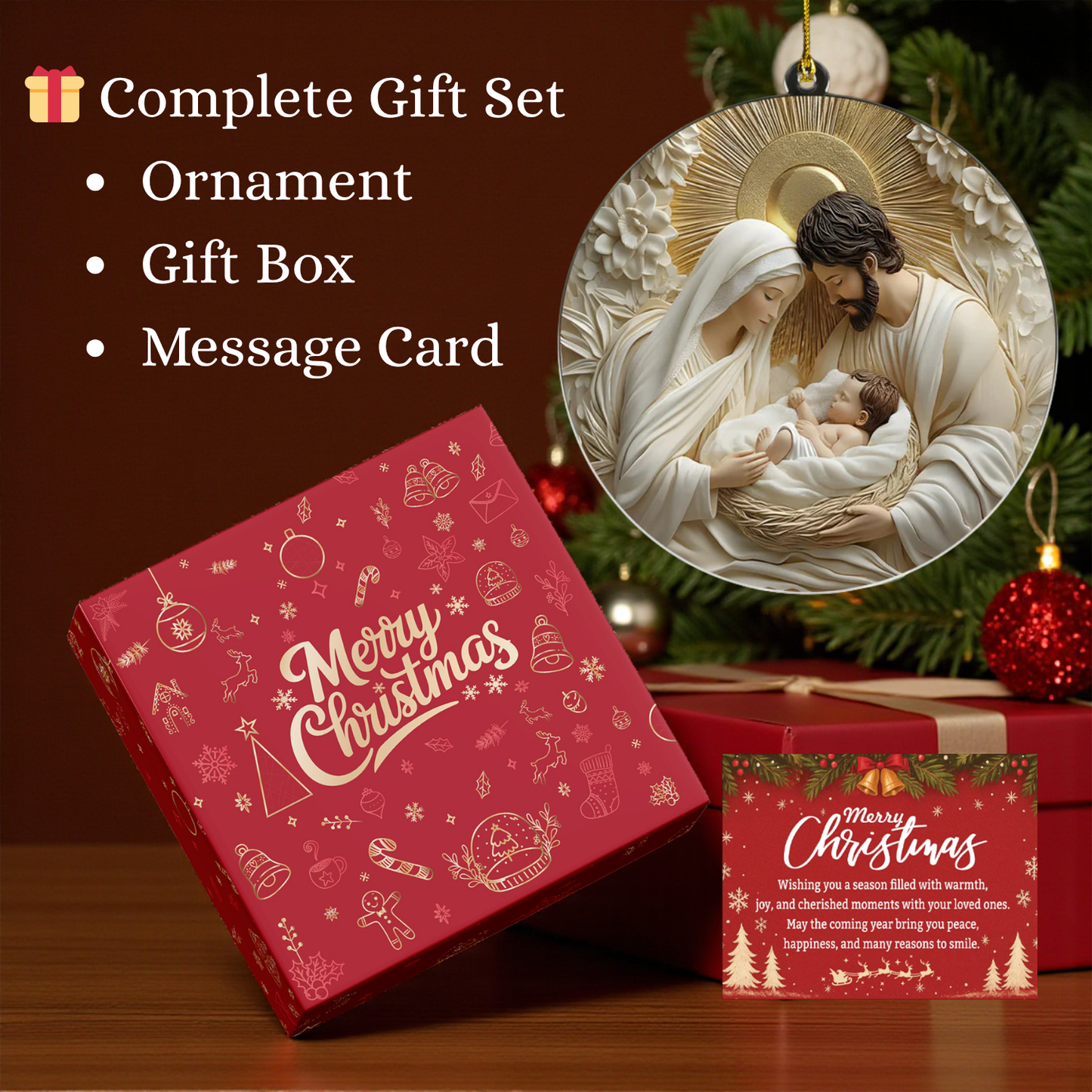 Holy Scene 3D Acrylic Keepsake