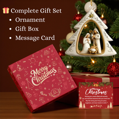 Sacred Night Nativity Ornament