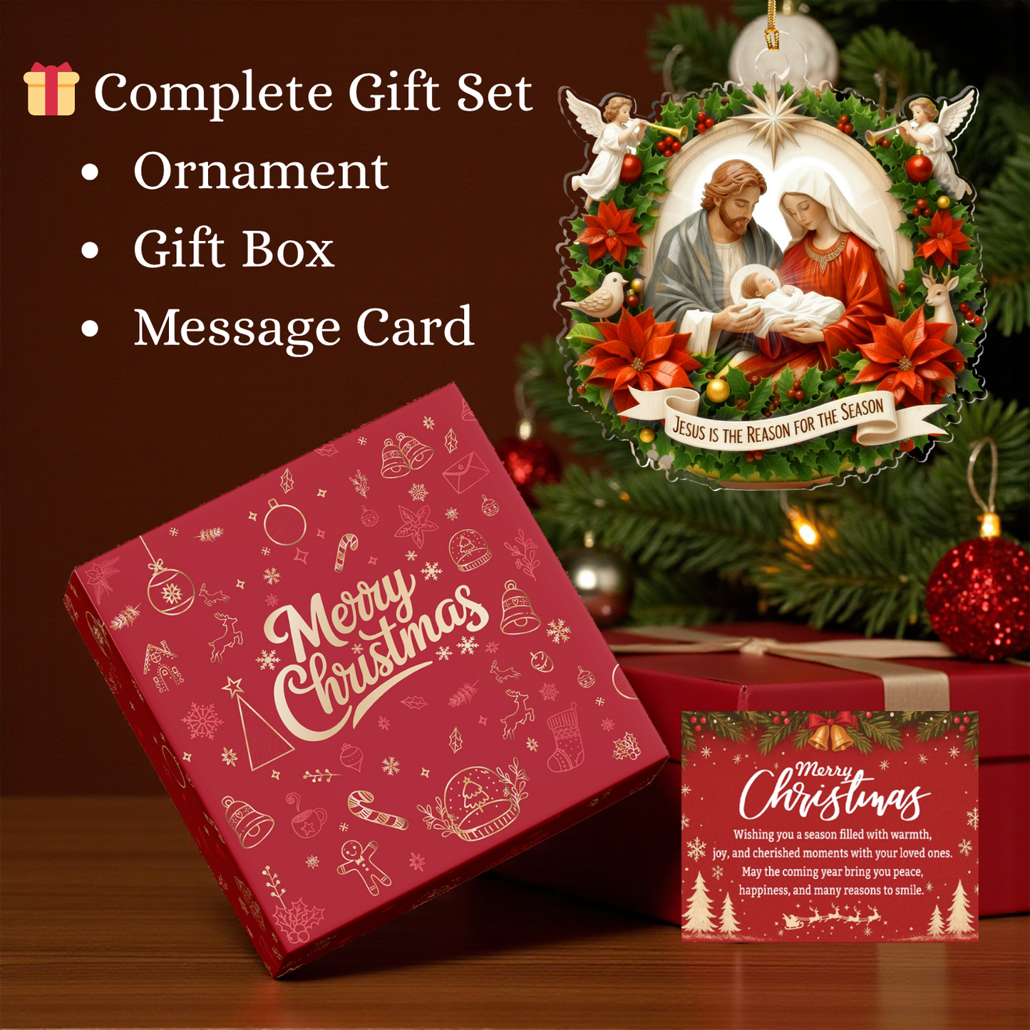 The Holy Season Ornament