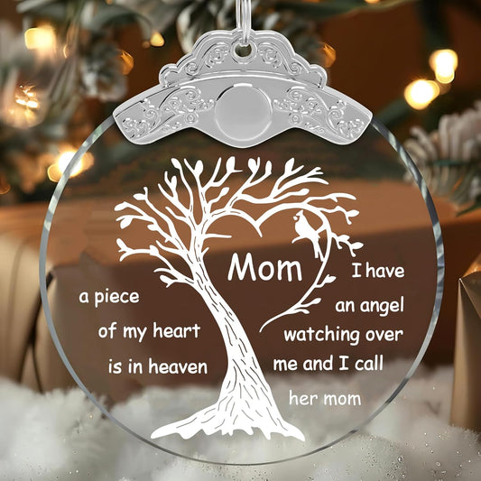 Sympathy Gifts for Mom'S Loss - 3.5 Inch Memorial Christmas Ornament, Bereavement Gifts for Mother