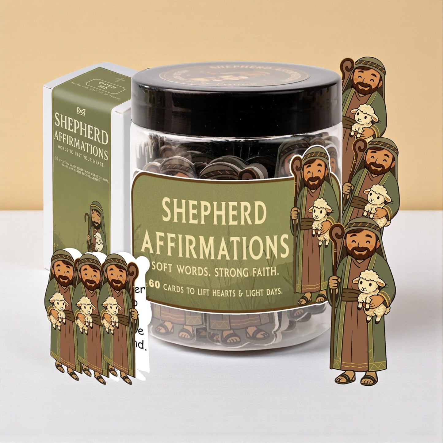 Positive Shepherd Affirmations Jar