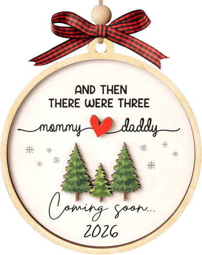 Expecting Baby Ornament 2026, Pregnancy Announcement for Husband Grandparents Family Aunt, Gifts for Expecting Parents Expecting Parents to Be Unique Gifts 2026