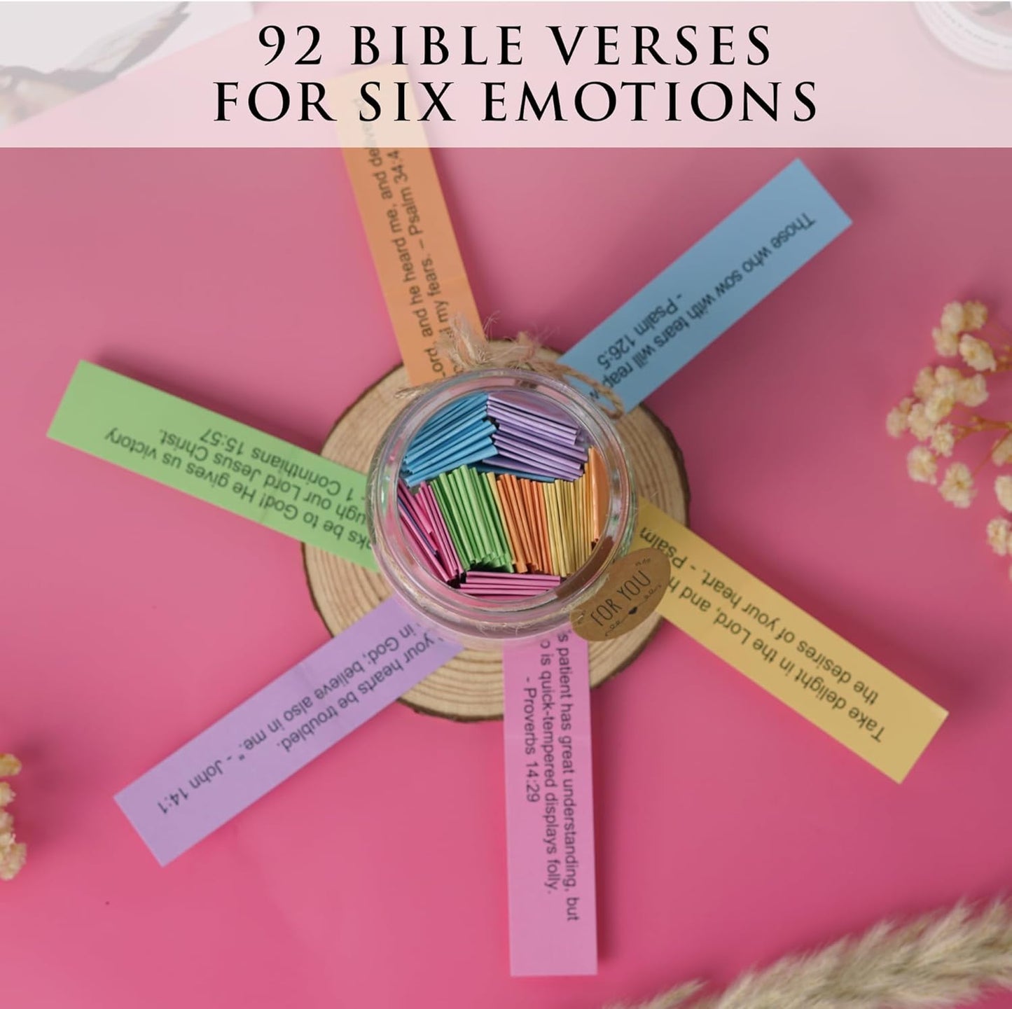 Bible Jar for Cancer Warrior, Cancer Care Gifts for Women, Cancer Gifts for Women, Breast Cancer Gifts, Cancer Comfort Gifts