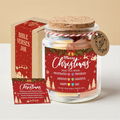 Christmas Bible Verse Jar