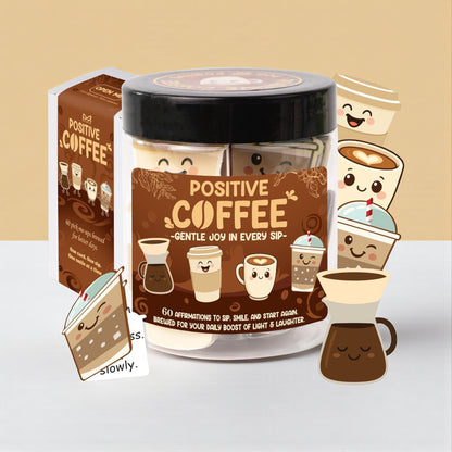 Positive Coffee Affirmation Jar