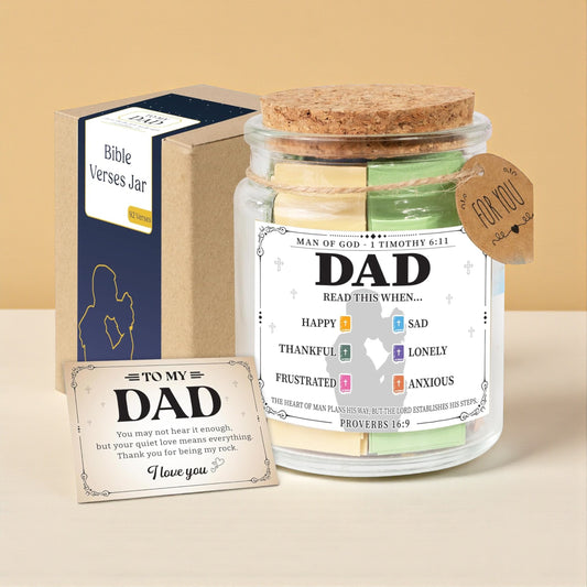 Bible Verses Jar for Dad