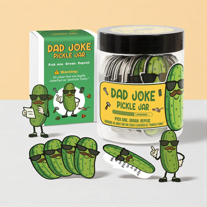 Positive Dad Joke  Pickle Jar