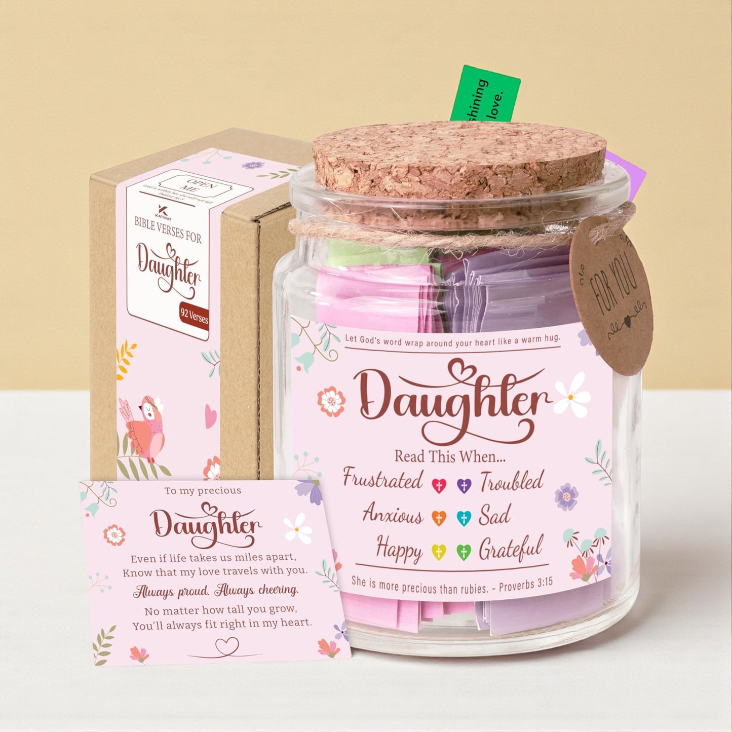 Bible Verse Jar for Daughter