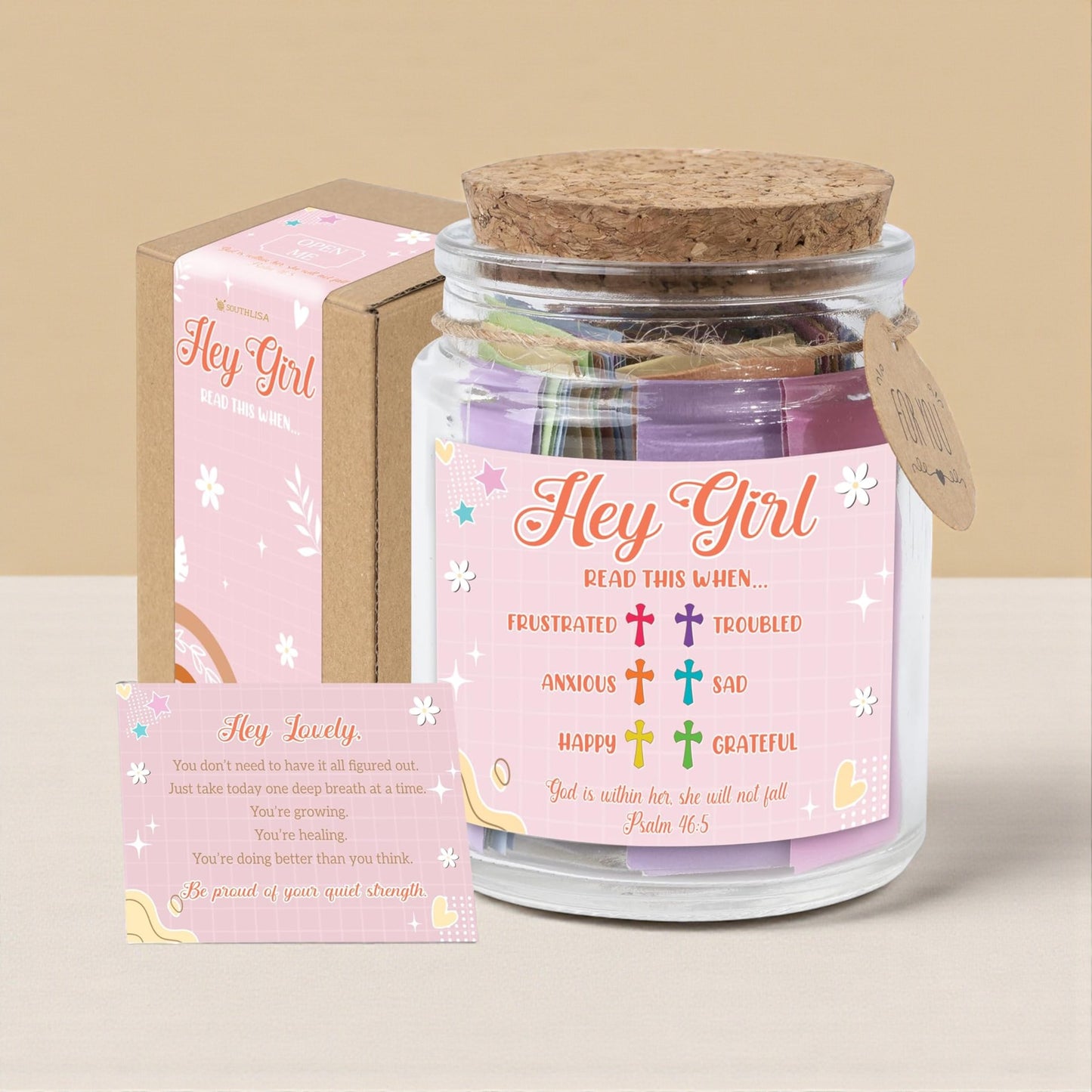 Hey Girl Bible Verse Jar