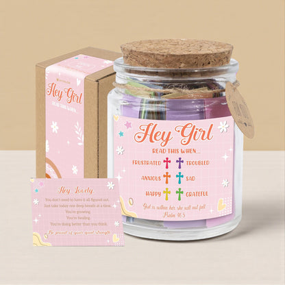 Hey Girl Bible Verse Jar