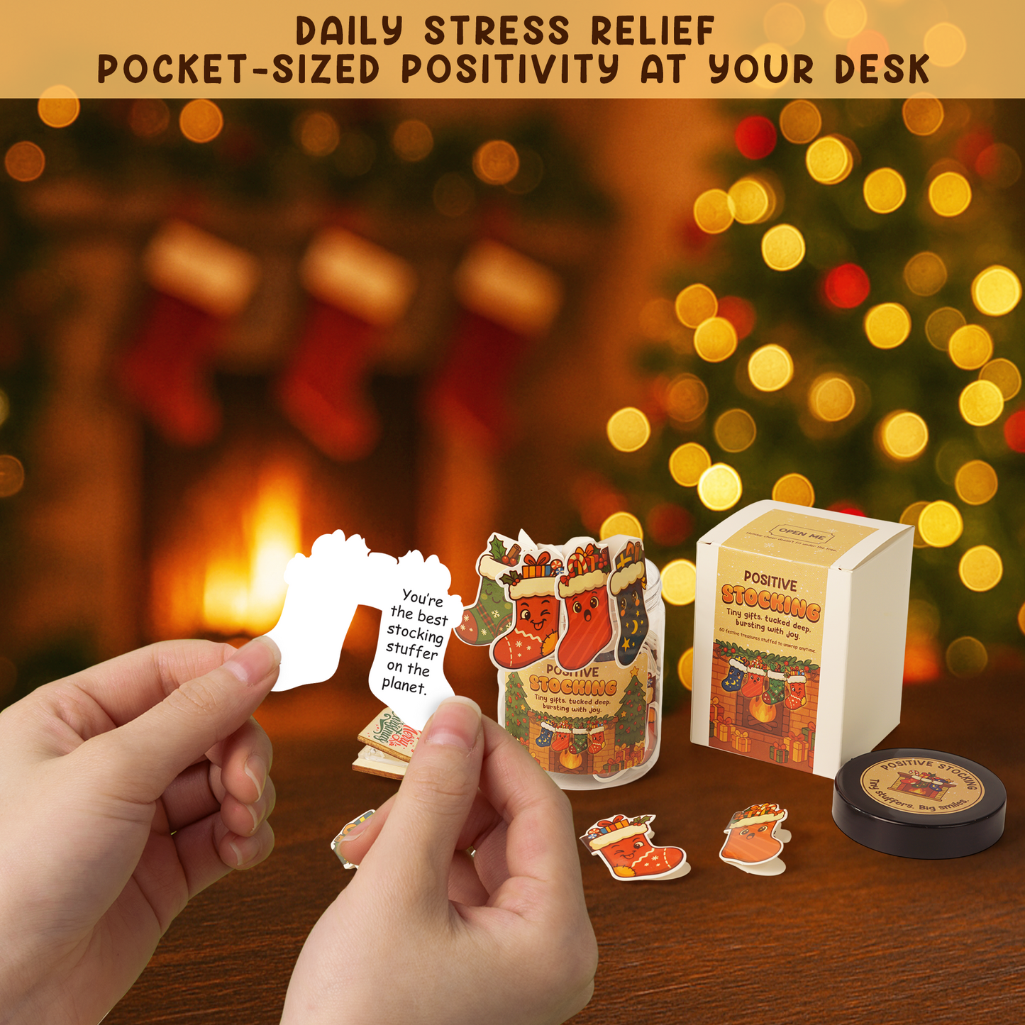 Positive Stocking Jar