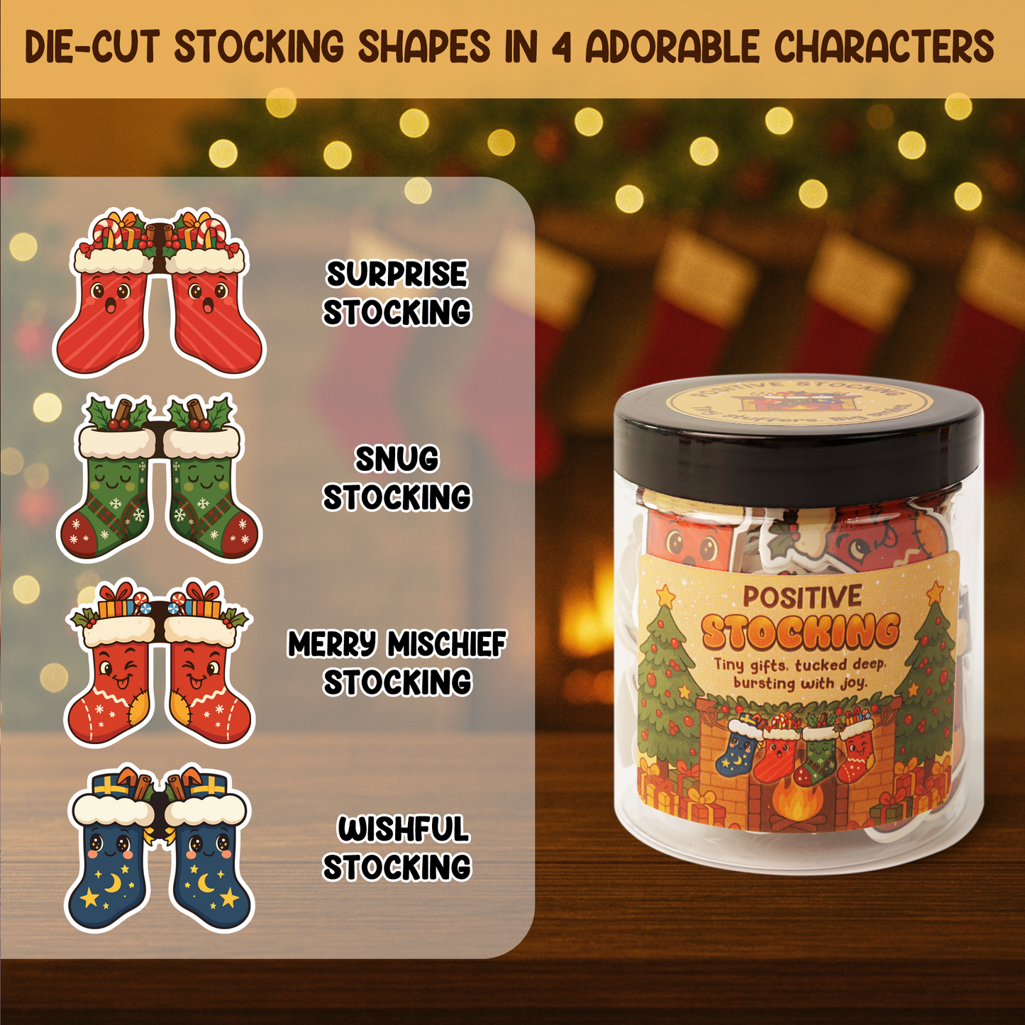 Positive Stocking Jar