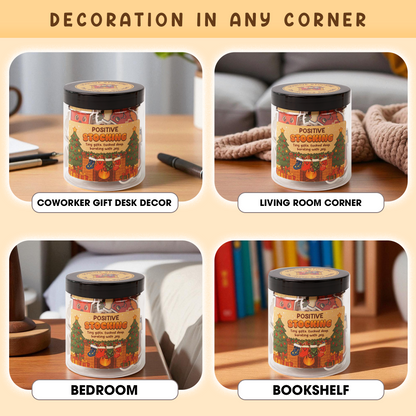 Positive Stocking Jar