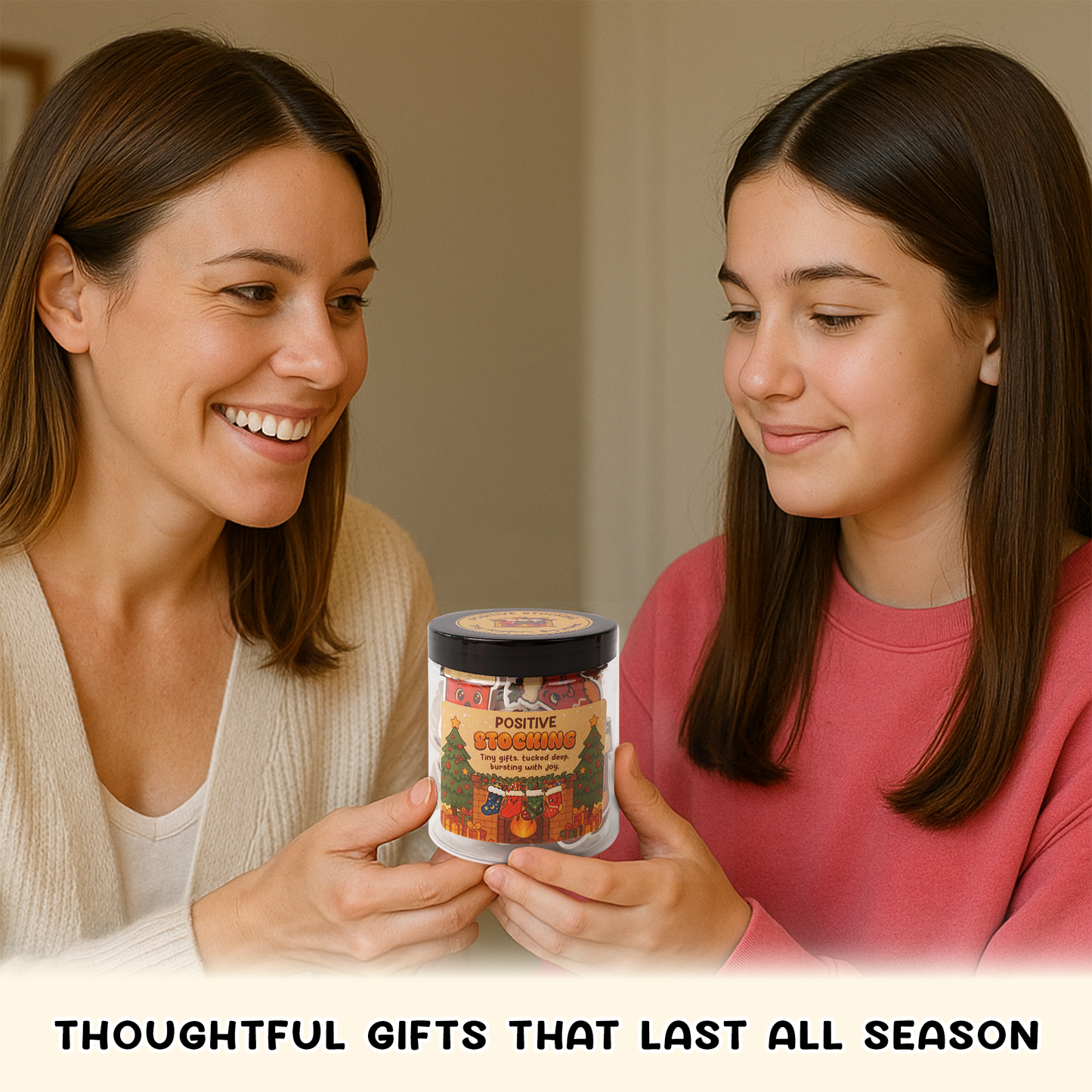 Positive Stocking Jar