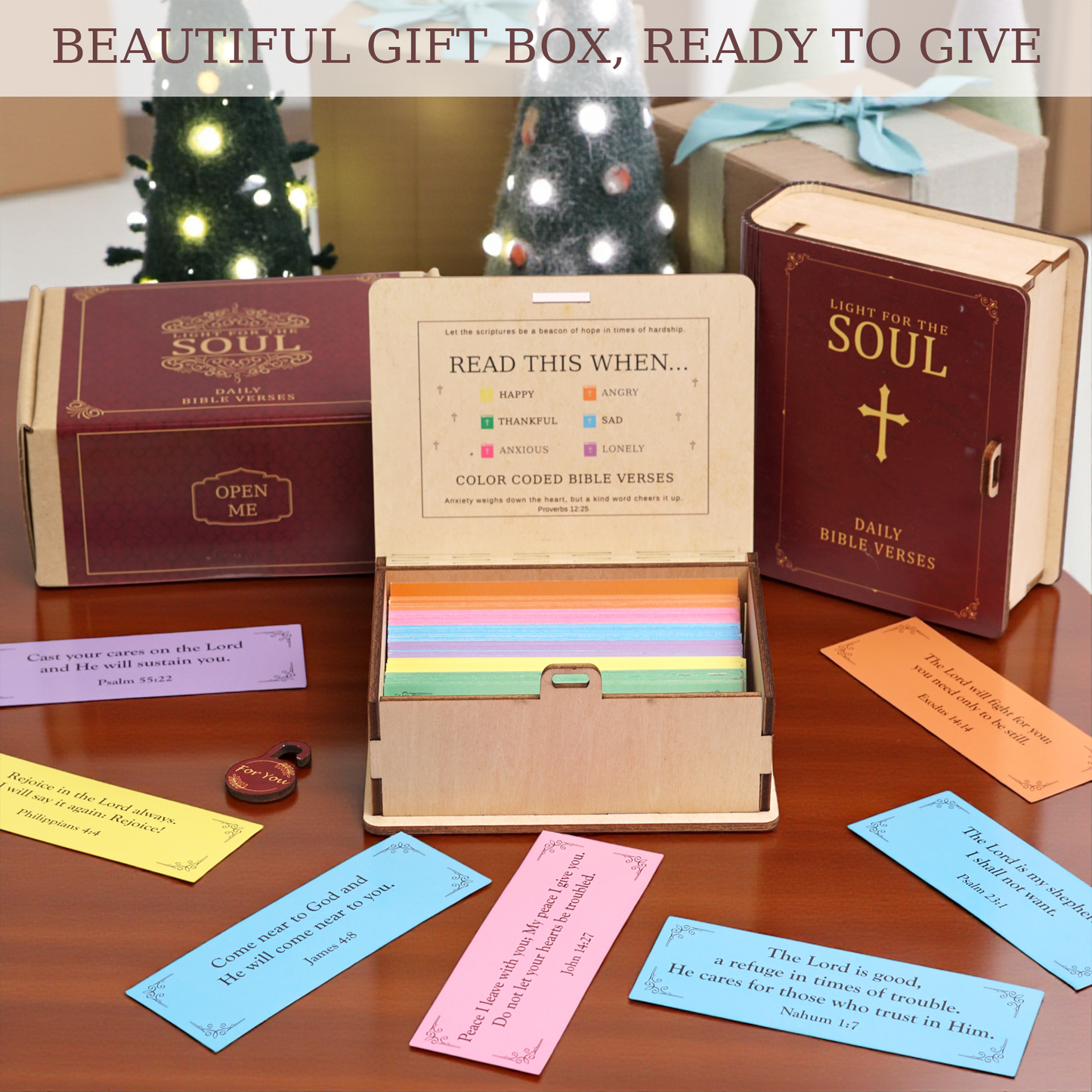 Light for the Soul – Daily Bible Verse Box