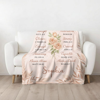 You Are - Personalized Sherpa Blanket