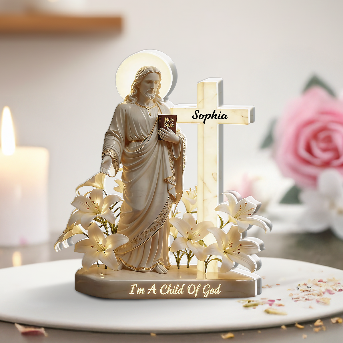 I'm A Child Of God - Personalized Acylic Plaque