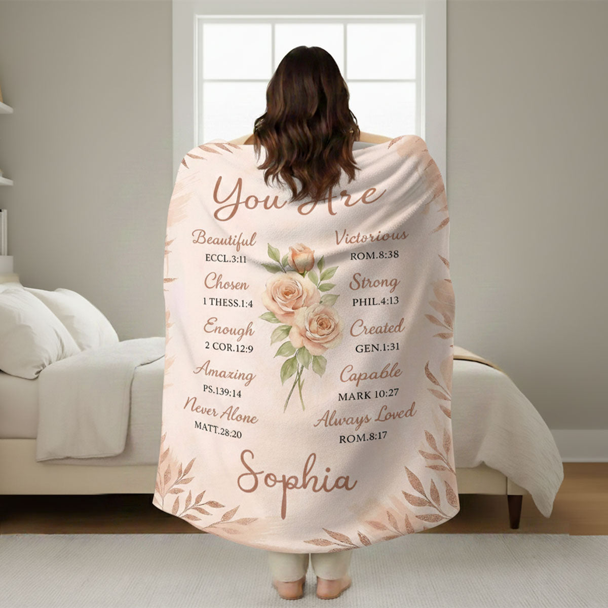 You Are - Personalized Sherpa Blanket