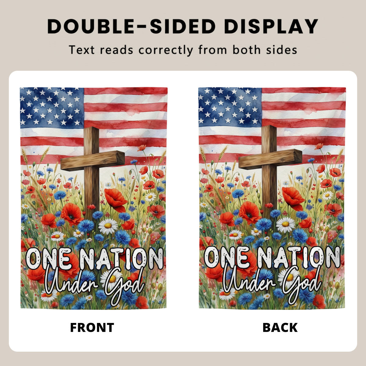 One Nation Under God - Garden Flag