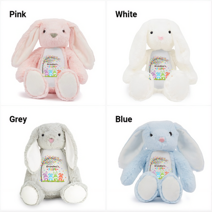 Easter Grandma Bunny - Personalized Stuffed Bunny