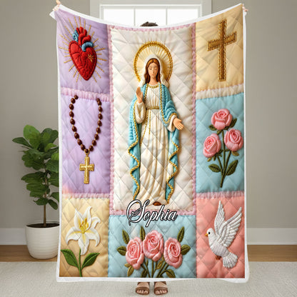 Maria - Personalized Sherpa Blanket