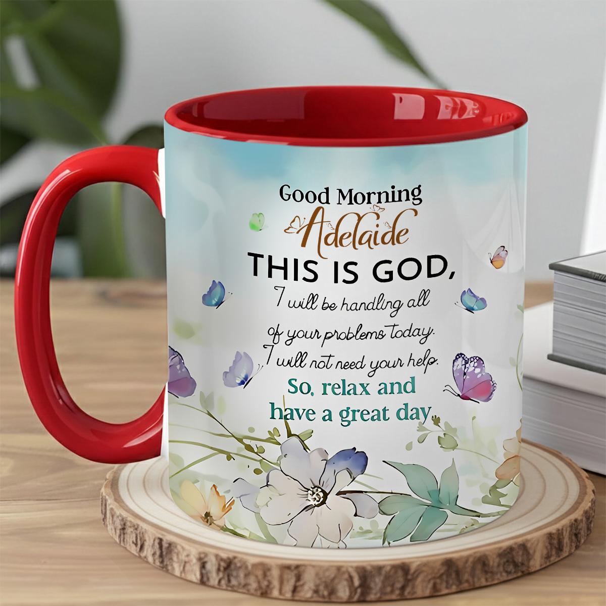 Good Morning This Is God - Personalized Ceramic Mug