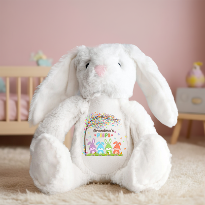 Easter Grandma Bunny - Personalized Stuffed Bunny