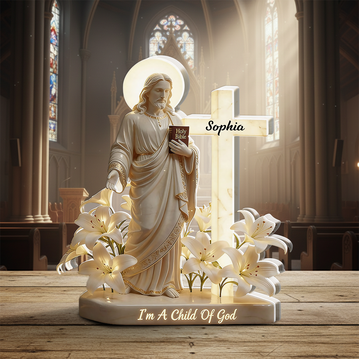 I'm A Child Of God - Personalized Acylic Plaque