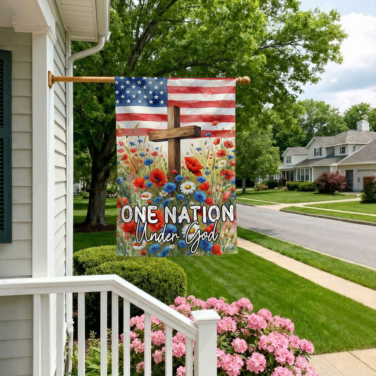One Nation Under God - Garden Flag